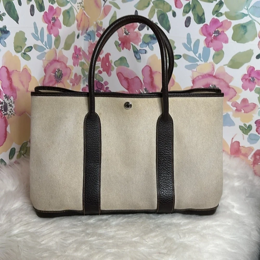 💯Authentic Hermes Garden Party Canvas 🍀 - Picture 15 of 16